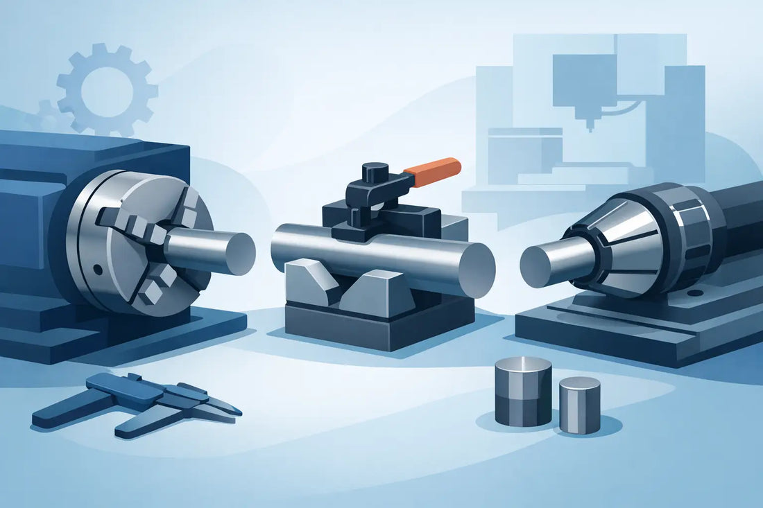 Choosing a Workholding Tool for Round Material